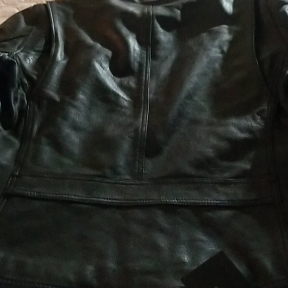 Leather Jacket ( Motorcycle Style ) - Picture 10 of 16